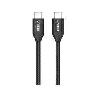 Kabel Unitek USB-C 100W PD (M/M) C14059BK, 2 m, Czarny | Sklep ITnes.pl, IT for BUSINESS
