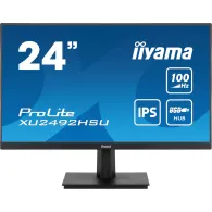 Monitor iiyama ProLite XU2492HSU-B6, 23,8", 1920x1080 (FHD), 100Hz, IPS, FreeSync, 0,400 ms, Czarny | Sklep ITnes.pl, IT for BUS
