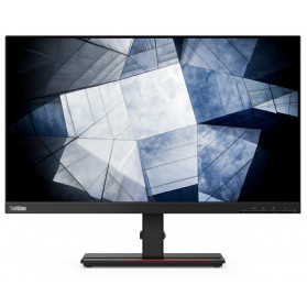 Monitor Lenovo ThinkVision P24h-2L 62B2GAT1EU - 23,8", 2560x1440 (QHD), 60Hz, IPS, 6 ms, pivot, USB-C, Czarny - zdjęcie 4
