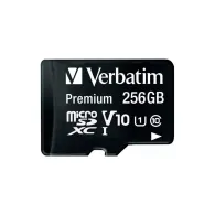 Karta pamięci Verbatim Premium MicroSDXC 256GB Class 10 UHS-I/U1 44087, Czarna | Sklep ITnes.pl, IT for BUSINESS