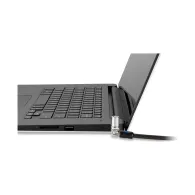 Linka zabezpieczająca Kensington Slim N17 2.0 Keyed Dual Head Laptop Lock for Wedge-Shaped Slots K60508WW - Czarna