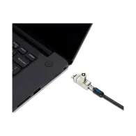 Linka zabezpieczająca Kensington Slim N17 2.0 Keyed Dual Head Laptop Lock for Wedge-Shaped Slots K60508WW - Czarna