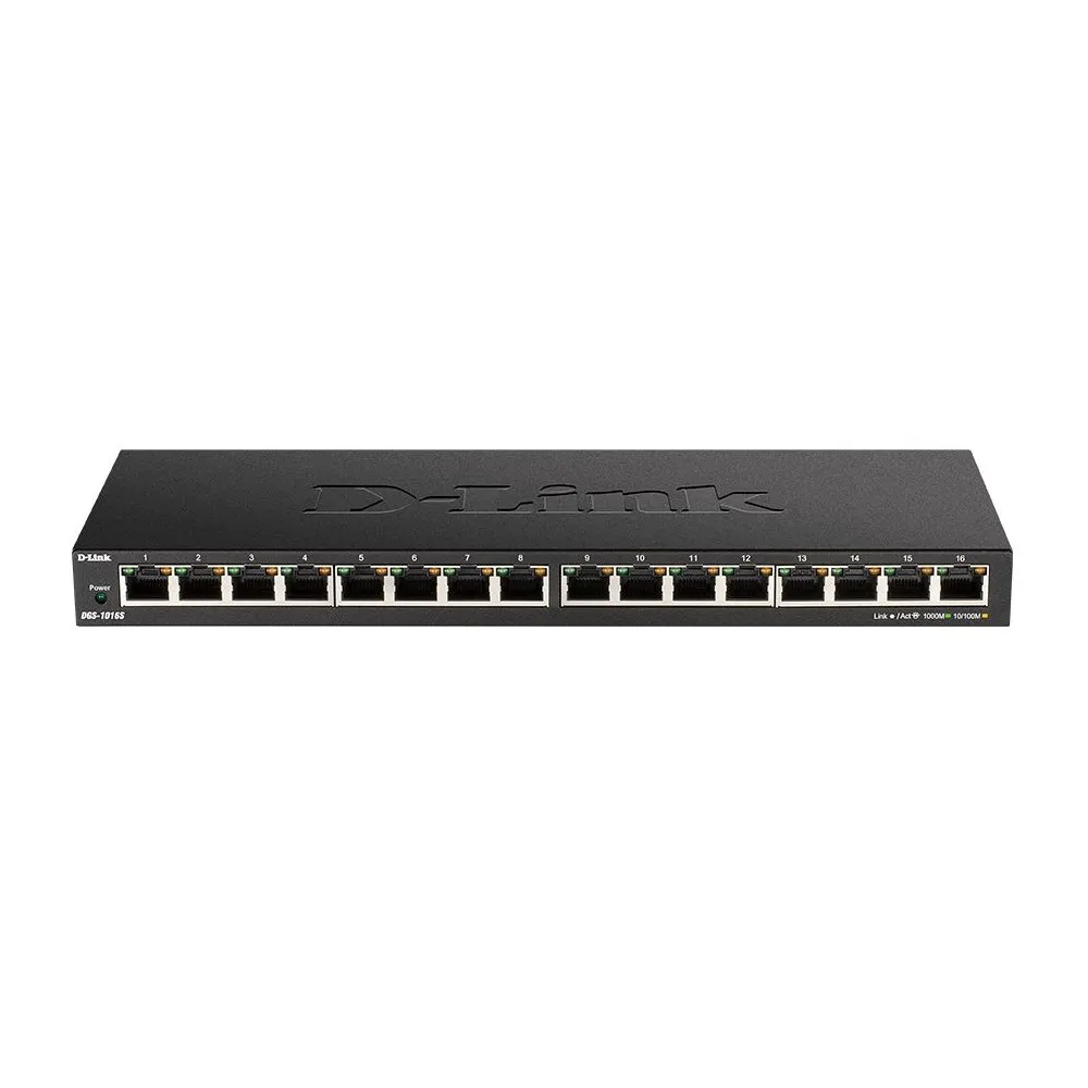 Switch niezarządzalny D-Link DGS-1016S/E, Rack 1U, 16 x LAN 10|100|1000 Mbps | Sklep ITnes.pl, IT for BUSINESS