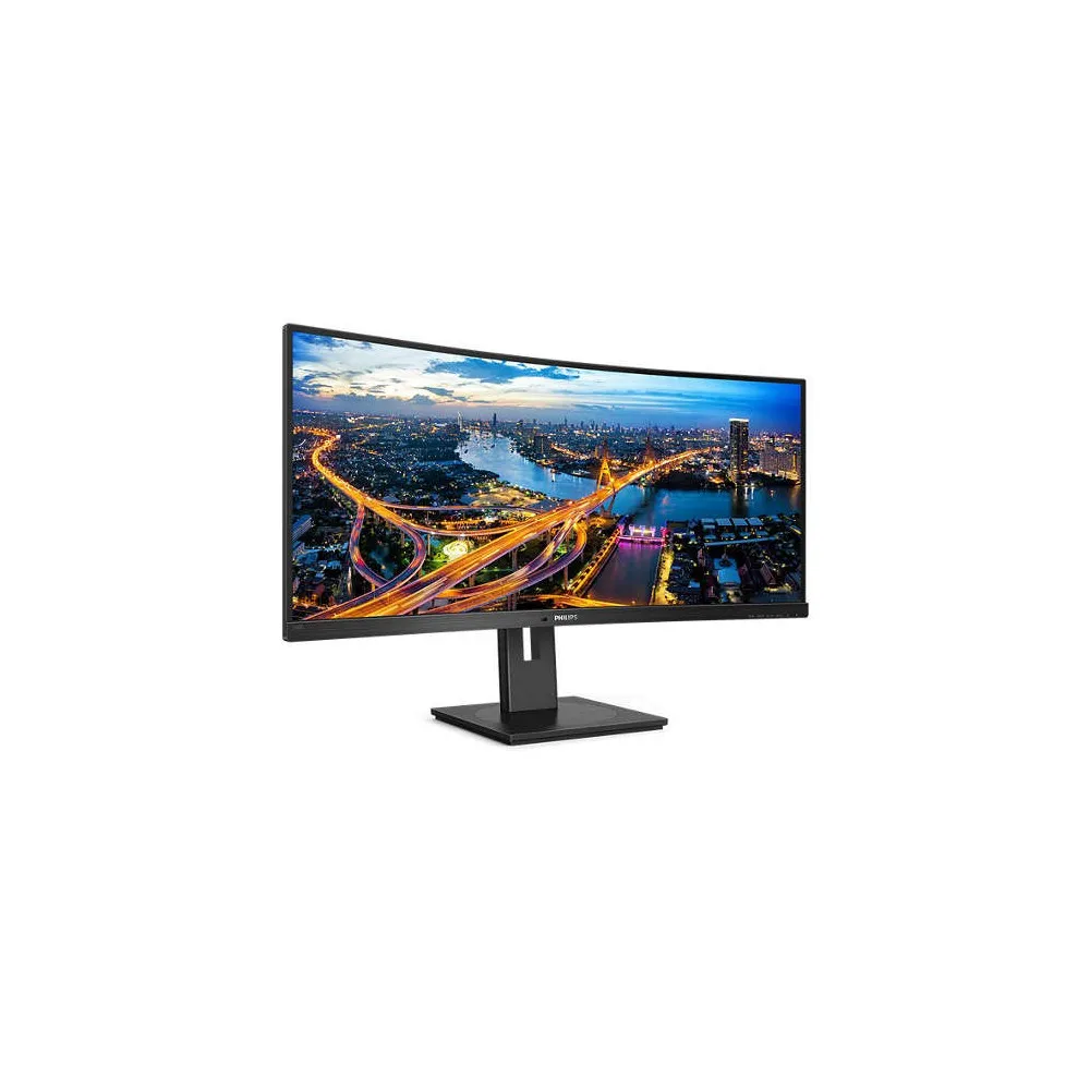 Monitor Philips 346B1C/00 - 34"/3440x1440 (UWQHD)/100Hz/21:9/zakrzywiony/VA/5 ms/USB-C/Czarny - zdjęcie