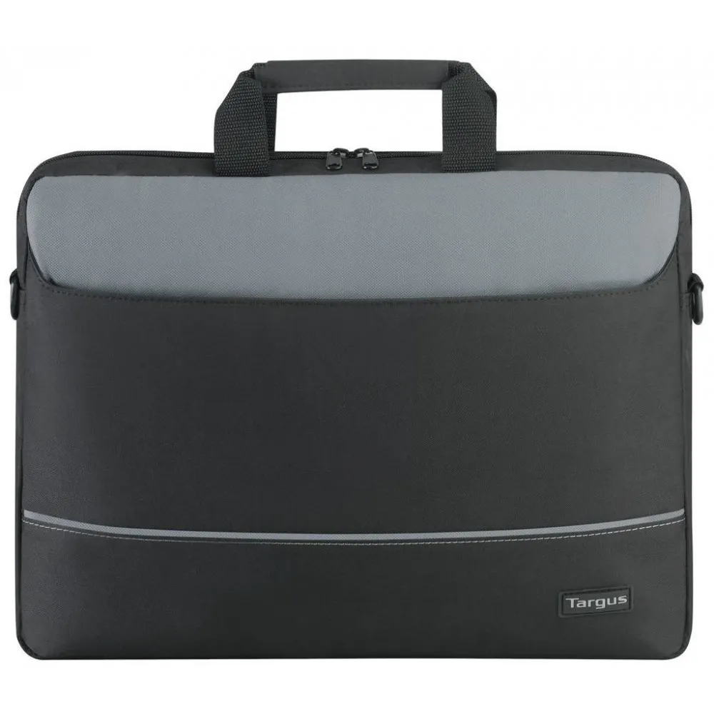 Torba na laptopa Targus Bag Intellect 15,6" Topload Laptop CaseTBT238EU, Czarna, Szara | Sklep ITnes.pl, IT for BUSINESS