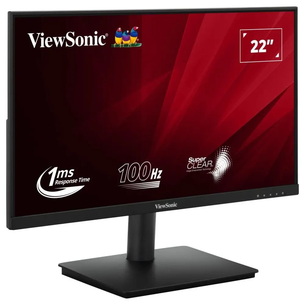 Monitor ViewSonic VA220-H - 21,5"/1920x1080 (Full HD)/100Hz/VA/1 ms/Czarny
