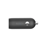 Ładowarka samochodowa Belkin BoostCharge 30W USB-C CCA004BT1MBK-B5 - Kabel USB-C do Ligtning, Czarna