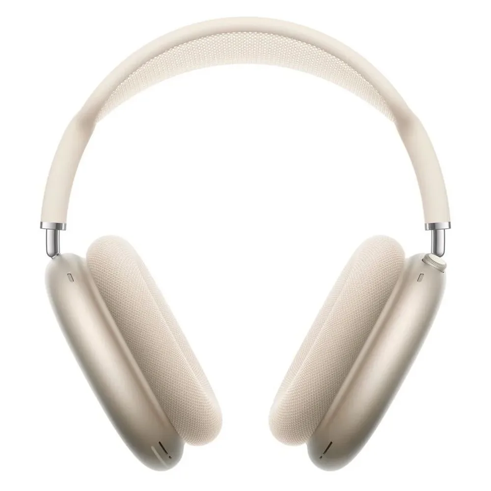 Słuchawki bezprzewodowe nauszne Apple AirPods Max MWW53ZM/A - USB-C, Księżycowa poświata