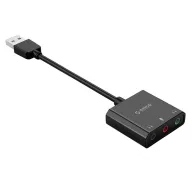 Zewnętrzna karta dźwiękowa Orico SKT3-BK-BP USB-A, 3 porty mini Jack | Sklep ITnes.pl - IT for BUSINESS