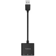 Zewnętrzna karta dźwiękowa Orico SKT3-BK-BP USB-A, 3 porty mini Jack | Sklep ITnes.pl - IT for BUSINESS