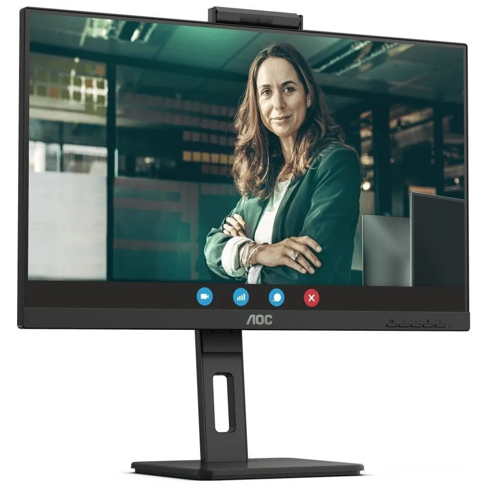 Zdjęcie produktu Monitor AOC Q27P3CW - 27"/2560x1440 (QHD)/100Hz/IPS/4 ms/pivot/kamera/Czarny