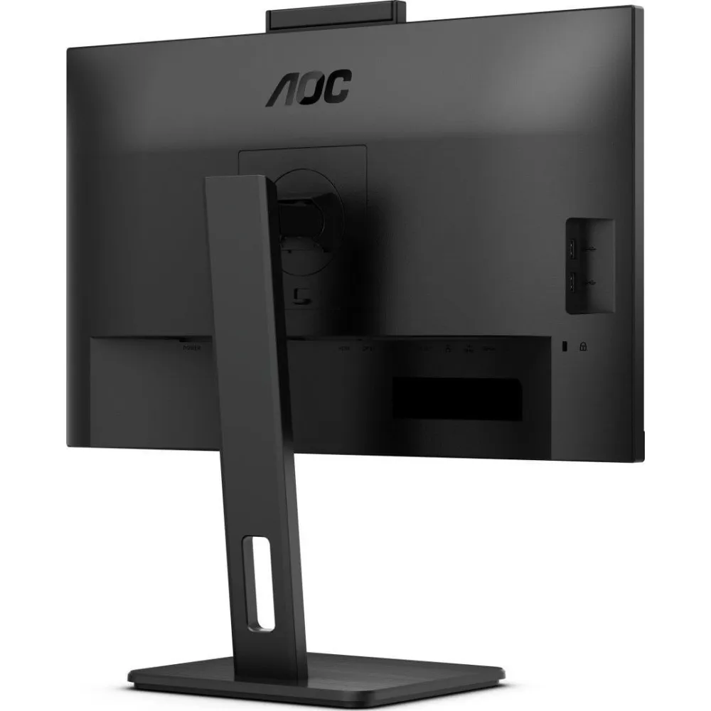 Monitor AOC Q27P3CW - 27"/2560x1440 (QHD)/100Hz/IPS/4 ms/pivot/kamera/Czarny - zdjęcie