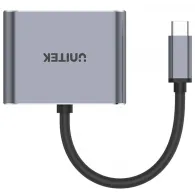 Adapter Unitek USB-C, HDMI VGA USB-A i PD 100W D1049A - zdjęcie poglądowe 1