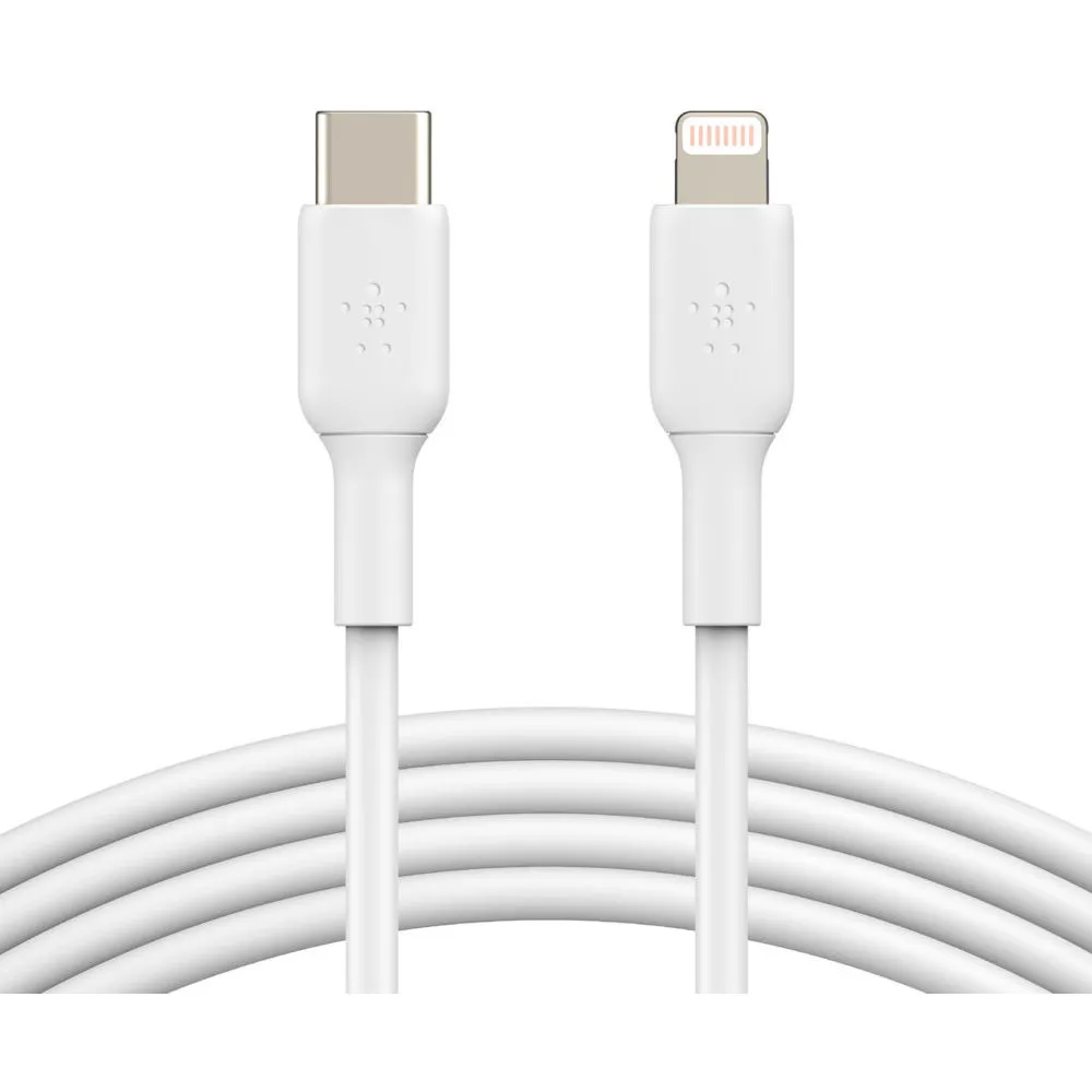 Kabel Belkin USB-C, Lightning CAA003BT1MWH - zdjęcie poglądowe 3