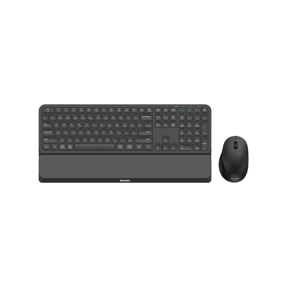 Zestaw bezprzewodowy klawiatury i myszy Philips SPT6607B/00 - Czarny | Sklep ITnes.pl - IT for BUSINESS