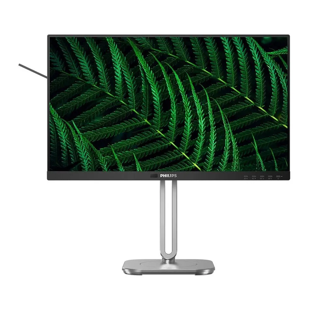 Monitor Philips 24B2G5301/00, 23,8", 1920x1080 (FHD), 60Hz, IPS, 4 ms, pivot, USB-C, Czarno-srebrny | Sklep ITnes.pl, IT for BUS