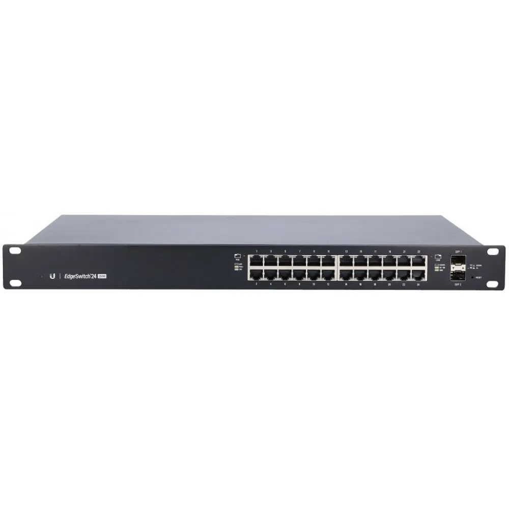 Switch zarządzalny Ubiquiti ES-24-250W EU, 24x 100|1000Mbps RJ45, 2x 1GbE SFP, PoE+ | Sklep ITnes.pl, IT for BUSINESS
