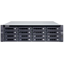 Serwer NAS QNAP Rack TS-1677XU-RP-2700-16G - Rack (3U)/AMD Ryzen 7 2700/16 GB RAM/16 wnęk/hot-swap/2 lata Carry-in