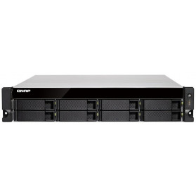 Serwer NAS QNAP Rack TS-877XU-RP-3600-8G - Rack (2U), AMD Ryzen 5 3600, 8 GB RAM, 8 wnęk, hot-swap, 3 lata Door-to-Door - zdjęcie 2
