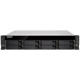 Serwer NAS QNAP Rack TS-877XU-RP-3600-8G - Rack (2U)/AMD Ryzen 5 3600/8 GB RAM/8 wnęk/hot-swap/3 lata Carry-in