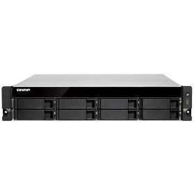 Serwer NAS QNAP Rack TS-877XU-RP-2600-8G - zdjęcie poglądowe 2