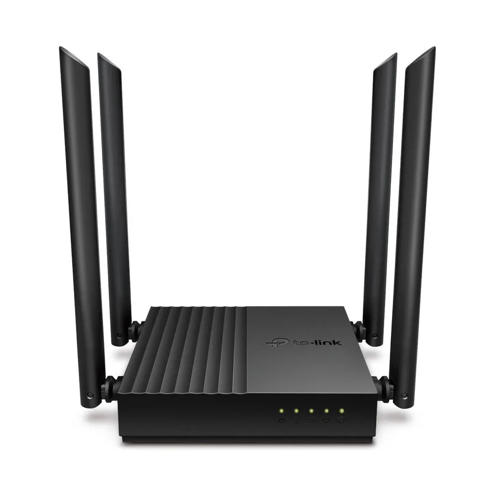 Router Wi-Fi TP-Link ARCHER C64, AC1200, MU-MIMO, 1 x WAN, 1 x RJ45, WPA3, 4 x LAN 10|100|1000 Mbps, 4 anteny zewnętrzne | Sklep