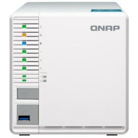 Serwer NAS QNAP Tower TS-351-4G - Tower/Intel Celeron J1800/4 GB RAM/3 wnęki/hot-swap/2 lata Carry-in