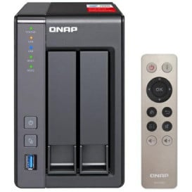 Serwer NAS QNAP Tower TS-251+-8G - Tower/Intel Celeron J1900/8 GB RAM/2 wnęki/hot-swap/2 lata Carry-in