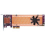 QM2-4P-284 QNAP 4-portowa karta rozszerzeń SSD PCle NVMe M.2 2280 - zdjęcie poglądowe 1