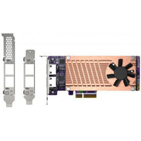 QM2-2P2G2T QNAP podwójny dysk M.2 2280 SATA SSD i dwuportowa karta rozszerzeń 2,5GbE - zdjęcie 1