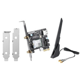 Karta sieciowa QNAP QXP-W6-AX200 - Wi-Fi 6, PCIe Gen2 x1