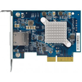 QXG-10G1T QNAP 1-portowa karta sieciowa 10 GbE o prędkościach 10 Gb, s ,  5 Gb, s ,  2,5 Gb, s ,  1 Gb, s , 100 Mb, s - zdjęcie 1