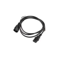 Przedłużacz kabla zasilania Lanberg CA-C13E-10CC-0018-BK - zdjęcie poglądowe 1