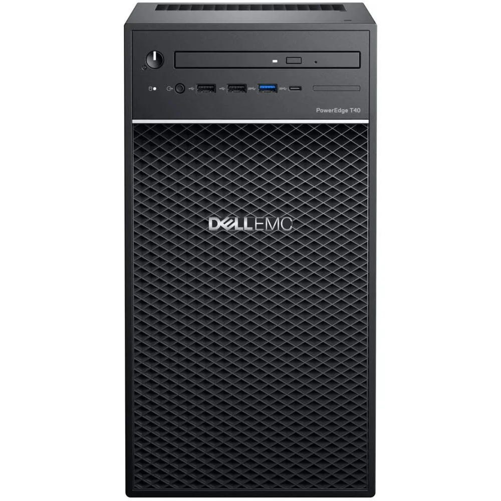 Serwer Dell PowerEdge T40 PET40_Q2FY2C2, Tower, Intel Xeon E Xeon E-2224G, 8GB, 1x(1x1TB), 1xLAN, WinServer 2019 Standard | Skle Serwer Dell PowerEdge T40 PET40_Q2FY2C2, Tower, Intel Xeon E Xeon E-2224G, 8GB, 1x(1x1TB), 1xLAN, WinServer 2019 Standard | Skle