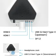 Monitor Benq EX251 9H.LN9LA.TBE - zdjęcie poglądowe 7