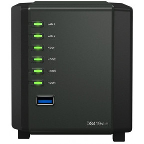 Serwer NAS Synology Desktop J DS419SLIM - zdjęcie poglądowe 3