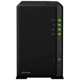 Serwer NAS Synology Desktop Value DS218PLAY - Tower/Realtek RTD1296/1 GB RAM/2 wnęki/2 lata Carry-in