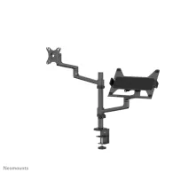 Uchwyt biurkowy do monitora i notebooka Neomounts by Newstar Next Lite Laptop + Screen Desk Mount DS20-425BL2 - Czarny