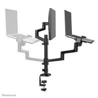 Uchwyt biurkowy do monitora i notebooka Neomounts by Newstar Next Lite Laptop + Screen Desk Mount DS20-425BL2 - Czarny