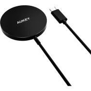Ładowarka AUKEY MagSafe Qi LC-A1S 15W - do iPhone 12|13|14, Czarna