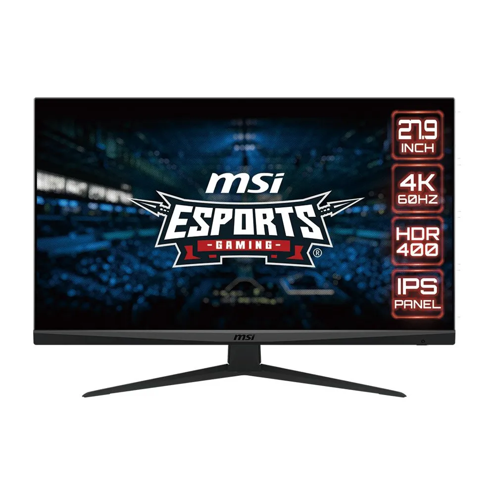 Monitor MSI G281UV, 27,9", 3840x2160 (4K), 60Hz, IPS, FreeSync, 4 ms, Czarny | Sklep ITnes.pl, IT for BUSINESS Monitor MSI G281UV, 27,9", 3840x2160 (4K), 60Hz, IPS, FreeSync, 4 ms, Czarny | Sklep ITnes.pl, IT for BUSINESS