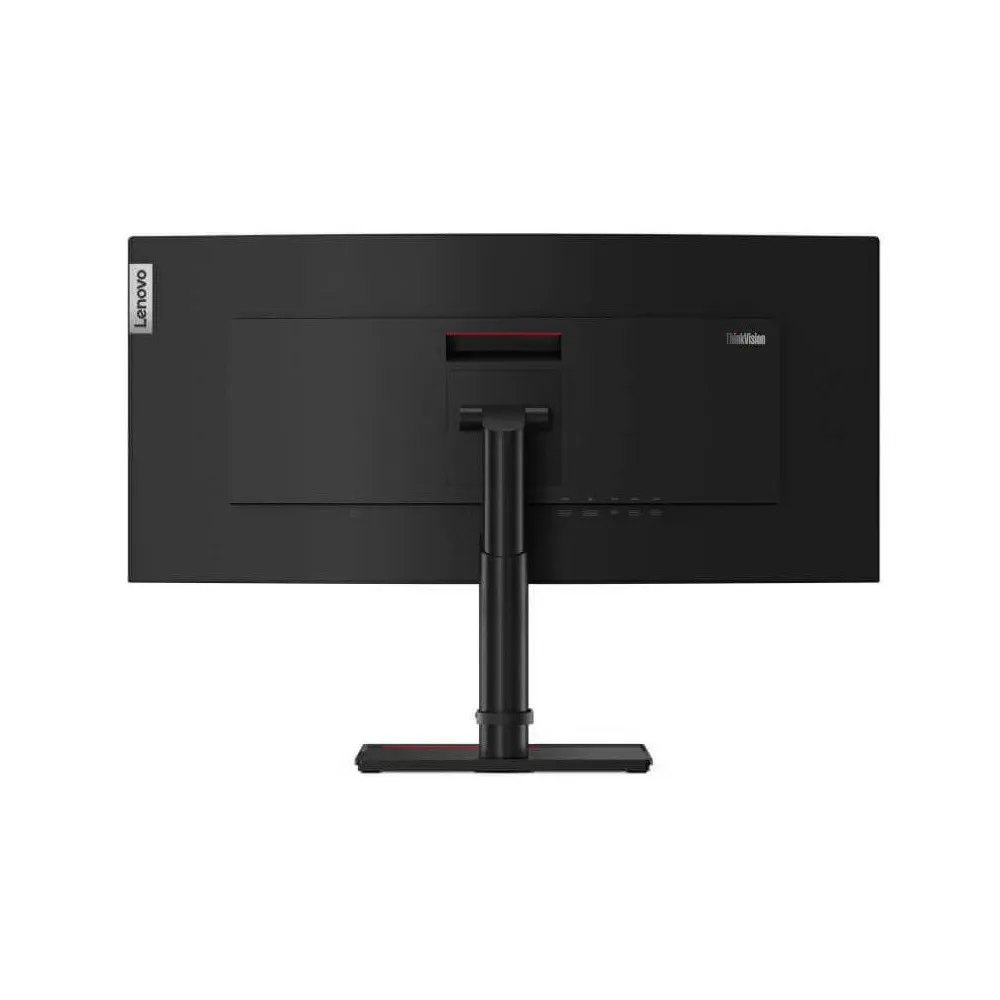Monitor Lenovo ThinkVision P34w-20 62DCRAT3EU - 34,14"/3440x1440 (UWQHD)/60Hz/21:9/zakrzywiony/IPS/6,000 ms/kamera/USB-C/Czarny - zdjęcie