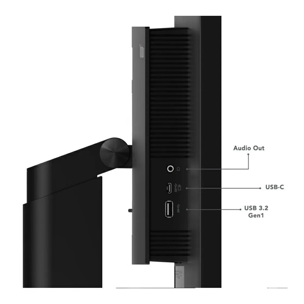 Monitor Lenovo ThinkVision P34w-20 62DCRAT3EU - 34,14"/3440x1440 (UWQHD)/60Hz/21:9/zakrzywiony/IPS/6,000 ms/kamera/USB-C/Czarny - zdjęcie