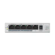 Switch niezarządzalny Zyxel GS1005HP-EU0101F, 5x 10|100|1000Mbps, 4 porty POE, budżet mocy 60W | Sklep ITnes.pl, IT for BUSINESS