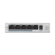Switch niezarządzalny Zyxel GS1005HP-EU0101F, 5x 10|100|1000Mbps, 4 porty POE, budżet mocy 60W | Sklep ITnes.pl, IT for BUSINESS