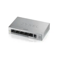 Switch niezarządzalny Zyxel GS1005HP-EU0101F, 5x 10|100|1000Mbps, 4 porty POE, budżet mocy 60W | Sklep ITnes.pl, IT for BUSINESS