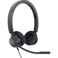 Słuchawki nauszne Dell Stereo Headset WH1022 520-AAVV - Czarne - 520-AAVV | Sklep ITnes.pl - IT for BUSINESS