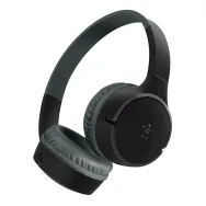 Słuchawki bezprzewodowe nauszne Belkin Soundform Mini Wireless Mini-On-Ear Kids AUC004BTBK - Czarne - AUD002BTBK | Sklep ITnes.p
