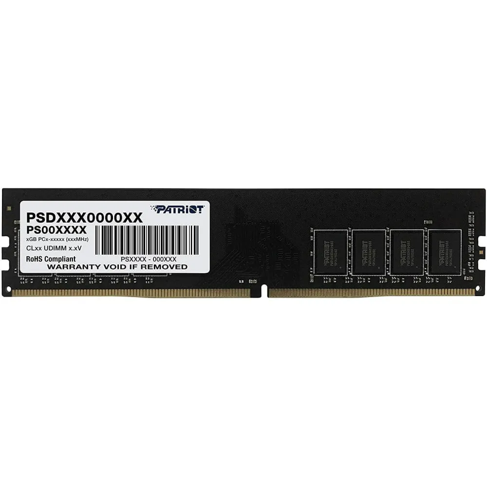 Pamięć RAM 1x16GB UDIMM DDR4 Patriot PSD416G26662, 2666MHz, CL19, Non-ECC, 1,2 V | Sklep ITnes.pl, IT for BUSINESS