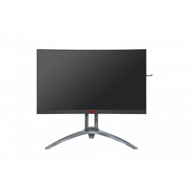 Monitor AOC AG273QCX , AG273QCX - 27"/2560x1440 (QHD)/144Hz/zakrzywiony/VA/FreeSync/1 ms/pivot/Czerwony
